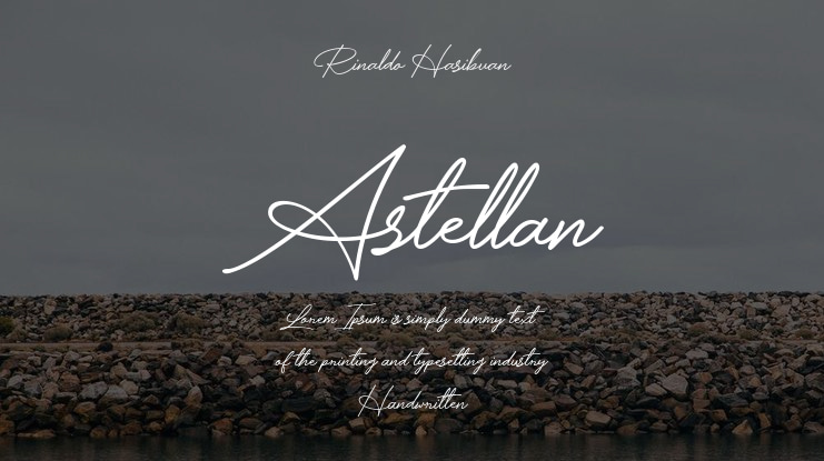 Astellan Font