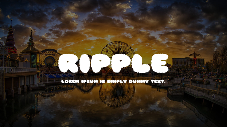 Ripple Font