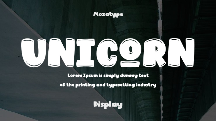 UNICORN Font
