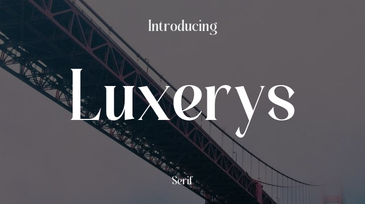 Luxerys Font