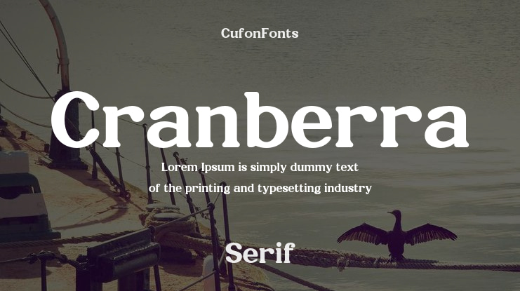 Cranberra Font