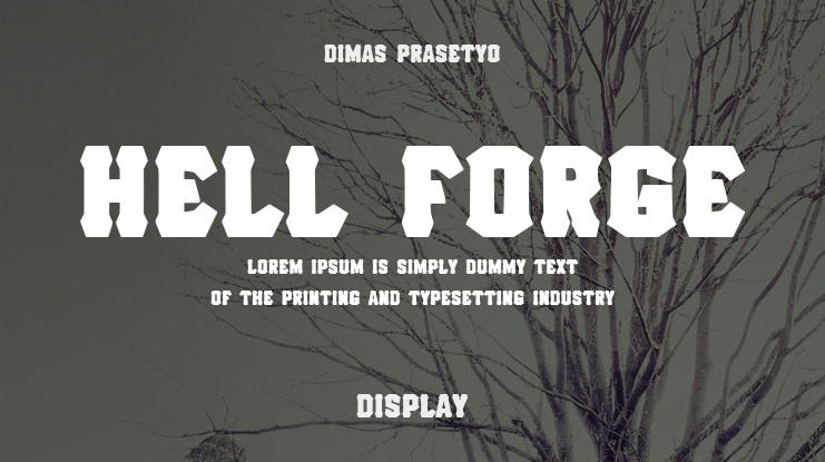 Hell Forge Font