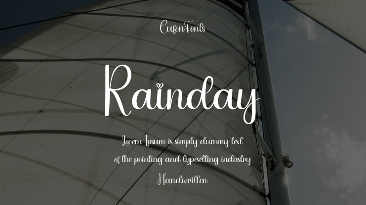 Rainday Font