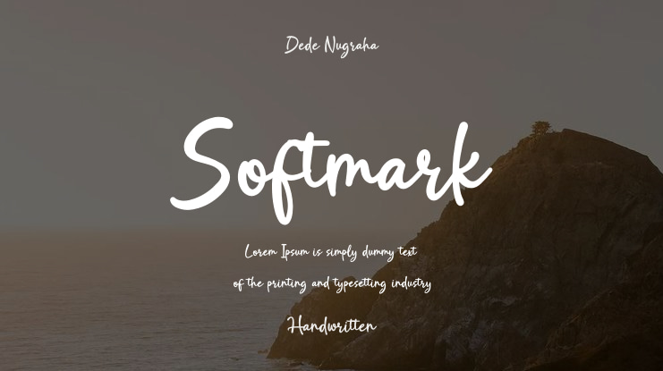 Softmark Font
