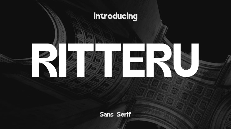 RITTERU Font
