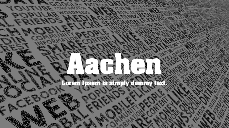 Aachen Font
