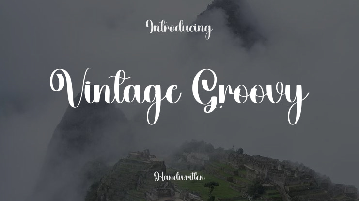 Vintage Groovy Font