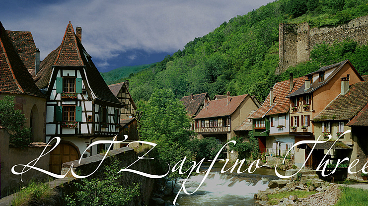 LTZapfino Three Font