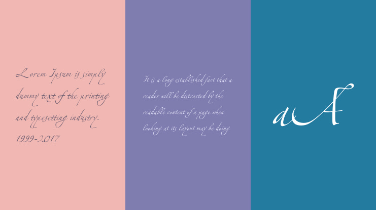 LTZapfino Three Font