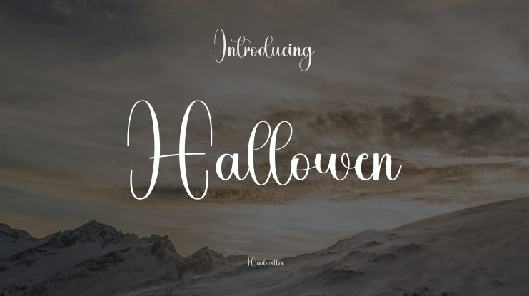 Hallowen Font