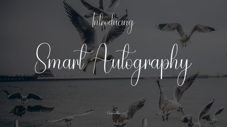 Smart Autography Font
