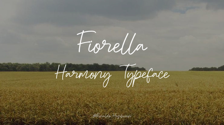 Fiorella Harmony Font