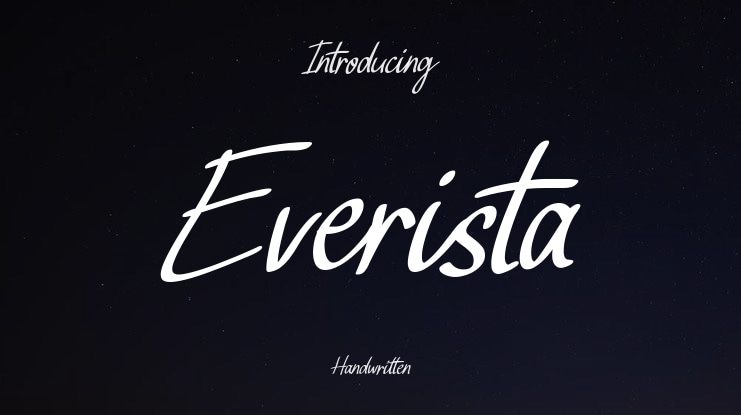 Everista Font