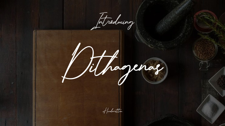 Dithagenas Font