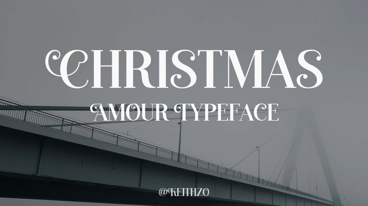 Christmas Amour Font