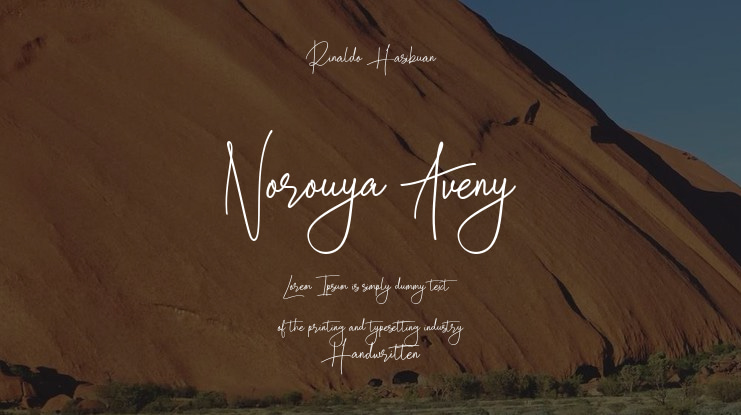 Norouya Aveny Font
