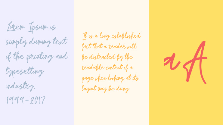 Marigold Symphony Font