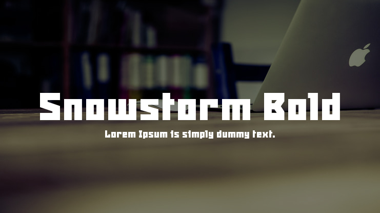 Snowstorm Bold Font