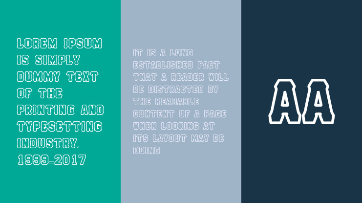 Hell Forge Outline Font