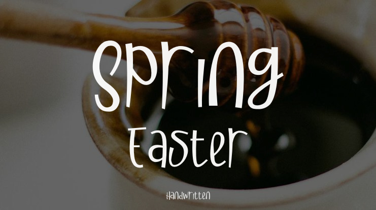 Spring Easter Font Family