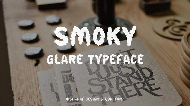 Smoky Glare Font Family