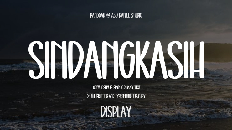 Sindangkasih Font