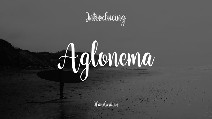 Aglonema Font