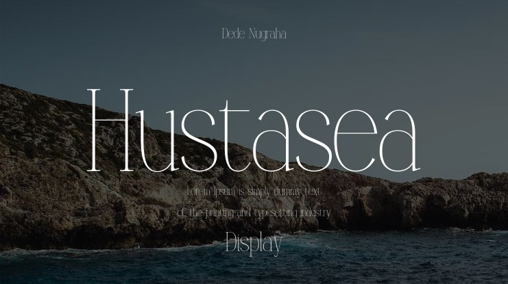 Hustasea Font