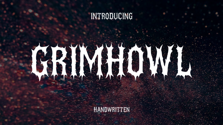 Grimhowl Font