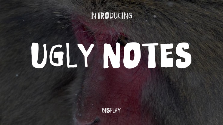 Ugly Notes Font