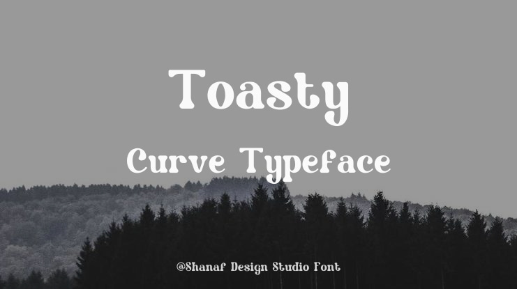 Toasty Curve Font