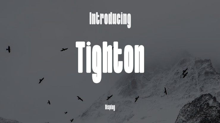 Tighton Font Family