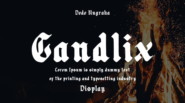 Candlix Font Family