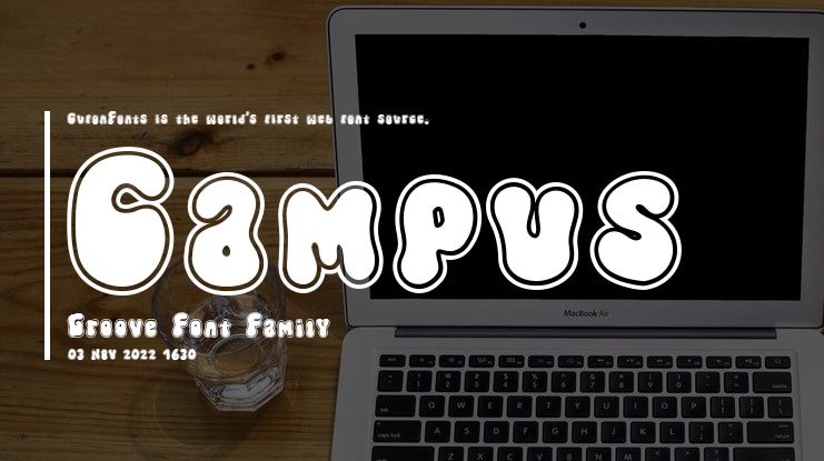 Campus Groove Font