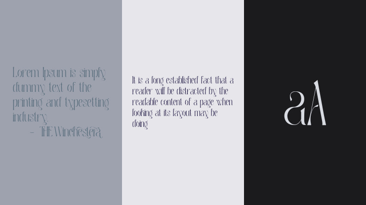 The Winchestera Font