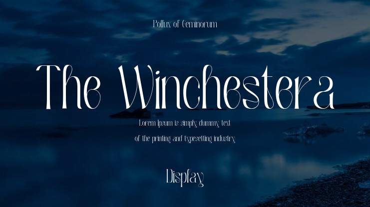The Winchestera Font