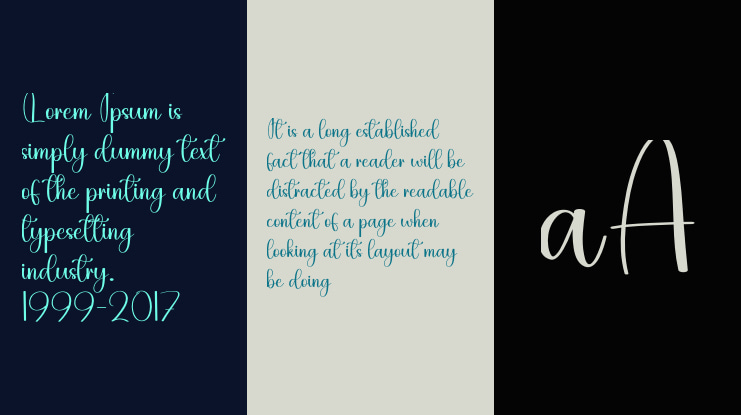 Artistic Script Font