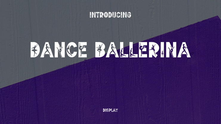 Dance Ballerina Font