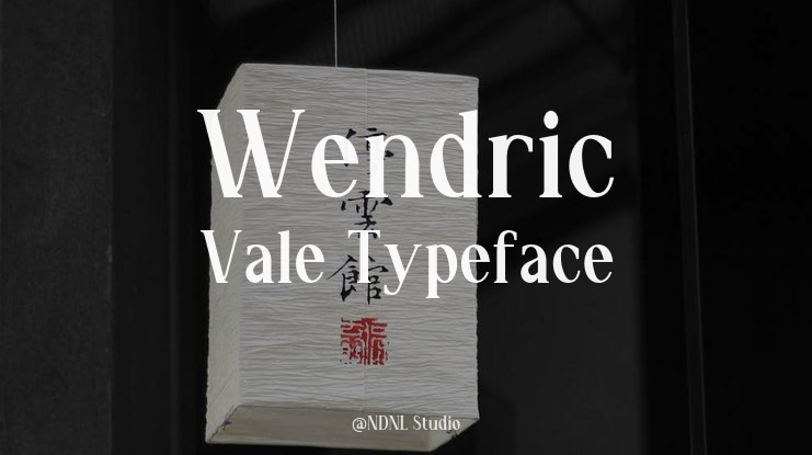 Wendric Vale Font