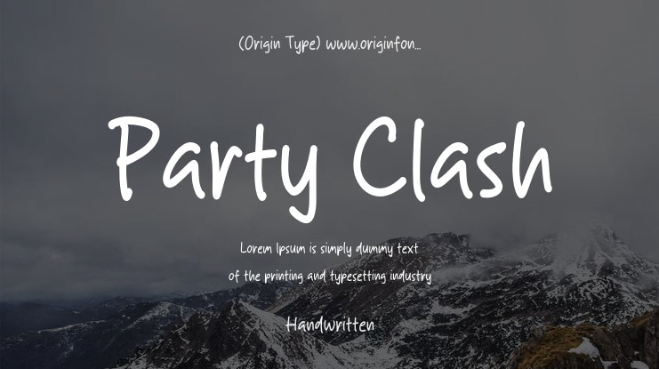 Party Clash Font