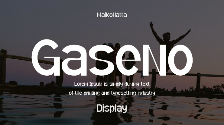 Gaseno Font Family