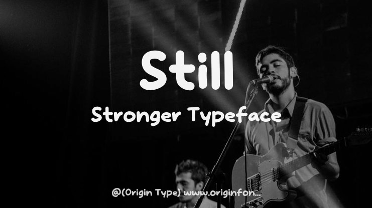 Still Stronger Font