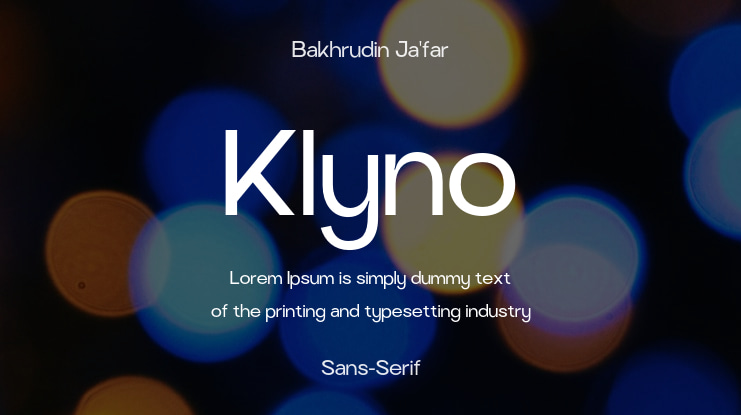 Klyno Font