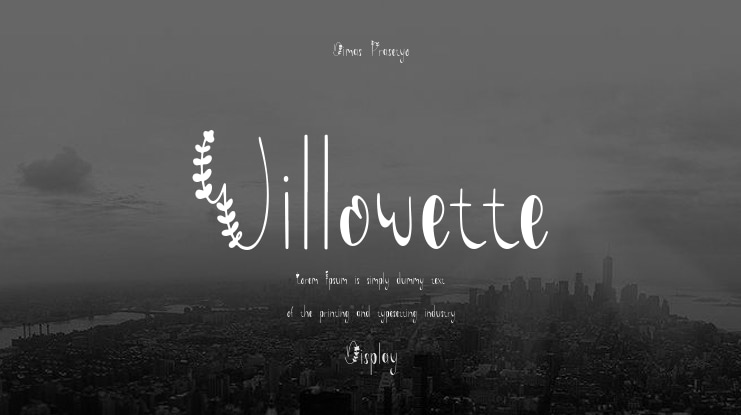 Willowette Font