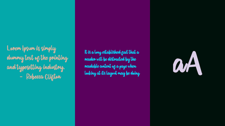 Rebecca Clifton Font