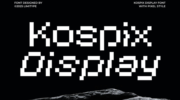 Kospix Pixel Font