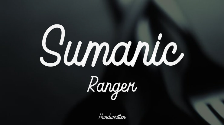 Sumanic Ranger Font