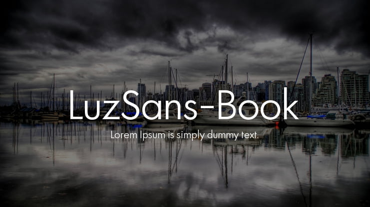 LuzSans-Book Font
