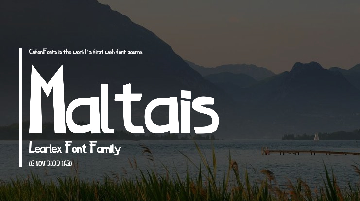 Maltais Learlex Font