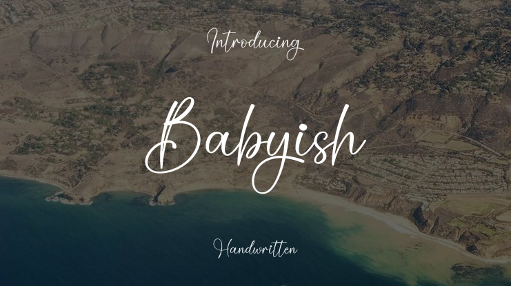 Babyish Font
